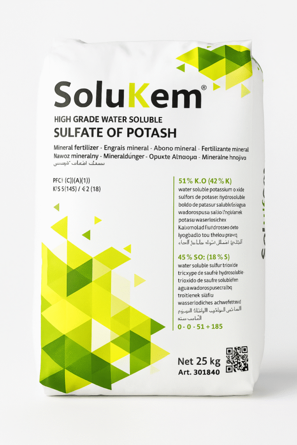Siarczan potasu Solukem rozpuszczalny 25kg
